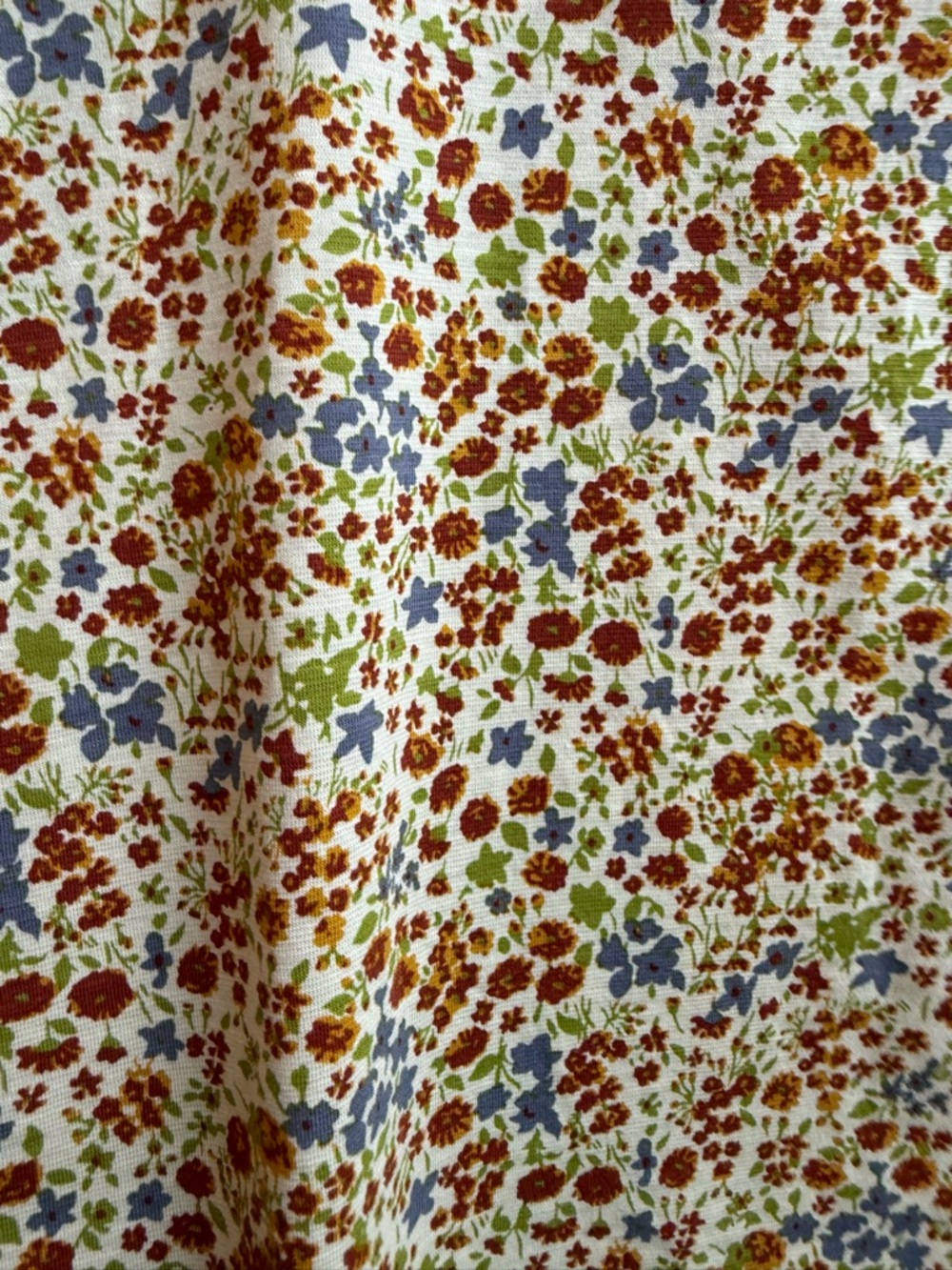 Toad & Co Chaka Skirt Ditsy Floral Butter Yellow Outdoor Hiking Camping Large - Picture 2 of 8